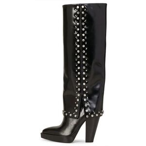 Vince Camuto NEW Neltenni Women’s leather tall knee high heeled boots